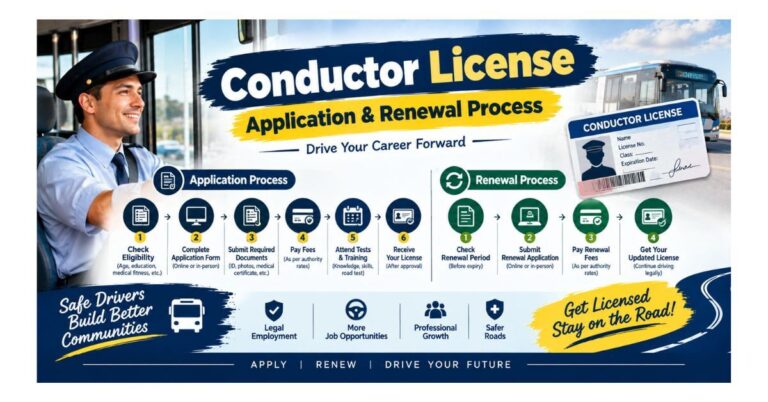 Conductor License - Application & Renewal Process