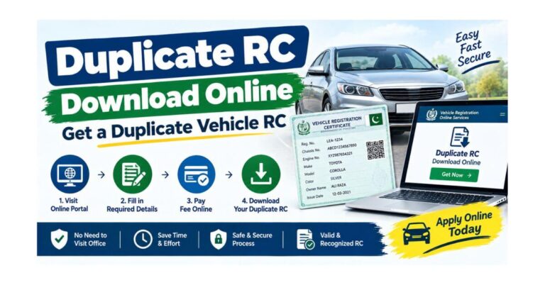 Duplicate RC Download Online - Get a Duplicate Vehicle RC