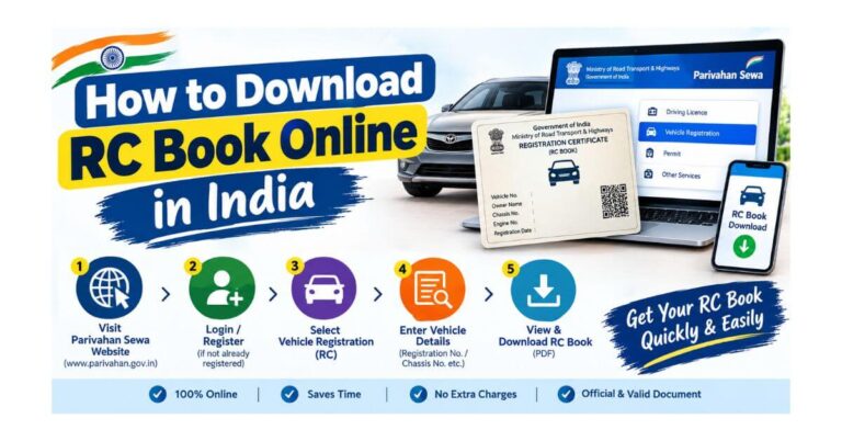 How to Download RC Book Online in India
