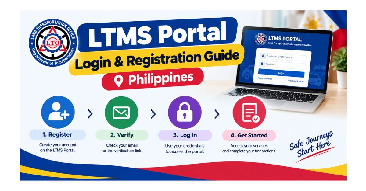 LTMS Portal Login & Registration Guide Philippines