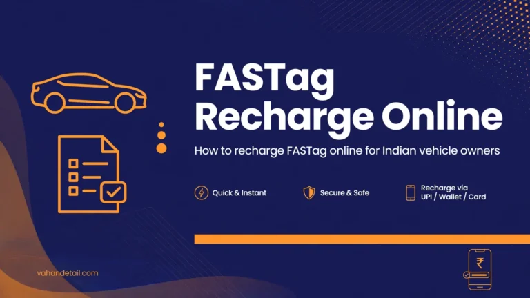 Featured banner: FASTag recharge online guide for Indian vehicle owners
