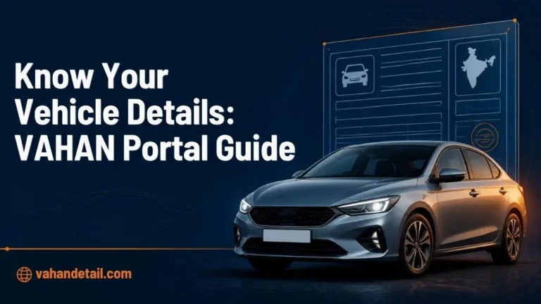 Know Your Vehicle Details: Complete VAHAN Portal Guide